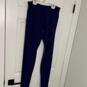 LULULEMON navy leggings 8